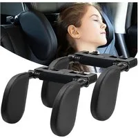 Happy Home Autokopfstütze Auto Kopfkissen Einstellbar 180° Nackenstütze Schlaf Kopfstütze