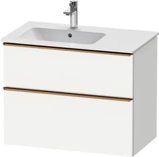 Duravit D-Neo Waschtischunterbau wandhängend Weiß Matt 810x462x625 mm - DE4366004180000 DE4366004180000