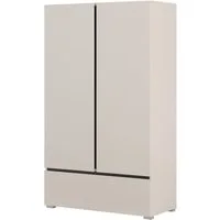 OTTO home Mehrzweckschrank Cross,Breite 89 cm, Highboard, Universalschrank, Garderobe Waescheschrank mit viel Stauraum, Einlegeböden verstellbar