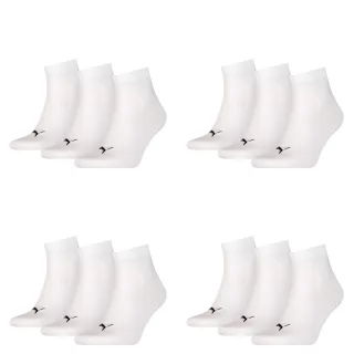 Puma Unisex Quarter Quarters Socken 12er Pack