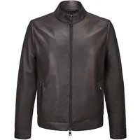 Milestone Lederjacke MSAndrew mit raffinierten Nahtdetails und feinstem Material aus Lamm Leder