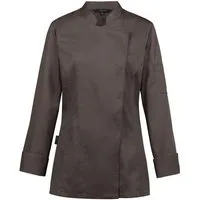 GREIFF Kochjacke Greiff GASTRO-MODA Cuisine Damen Kochjacke Regular-Fit Taupe XL