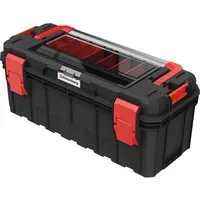 Prosperplast Werkzeugbox X BLOCK ALU LOG, 65 x 28 x 31,4 cm