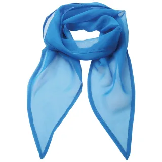 Premier Damen Chiffon-Schal / Chiffon-Halstuch (Saphir)