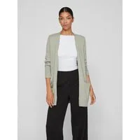 Vila Strickjacke VIRIL OPEN L/S KNIT CARDIGAN - NOOS Viskosemischung, regular fit