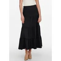 ONLY Maxirock ONLMAY MAXI SKIRT Baumwolle, mit Volant
