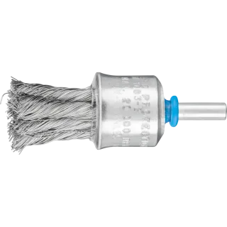 PFERD TOOLS Pinselbürste mit Kunststoffschutz gezopft PBG Edelstahl-Draht - 43208022