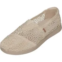 TOMS ALPARGATA PLUS Espadrille Natural Moroccan Crochet