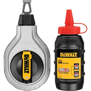 DEWALT Schlagschnur-Set 30m mit roter Kreide - DWHT47408-0
