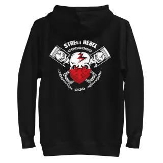 Broken Head Hoodie Street Rebel
