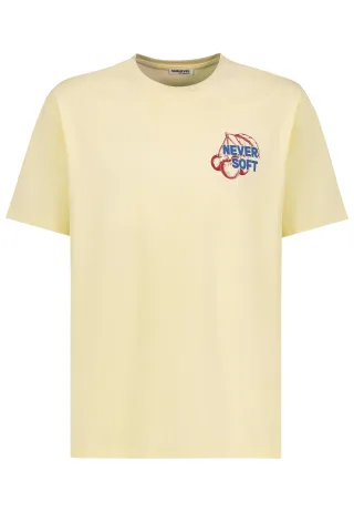 Authentic Style - SEFLQSBULVNoaXJ0IFByaW50IA== pastel yellow - Gr. - M