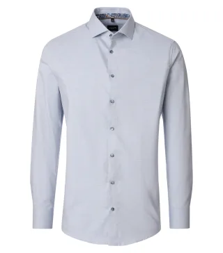 VENTI - Businesshemd blau - Gr. - 42