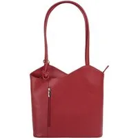 Cluty Cityrucksack, echt Leder, Made in Italy