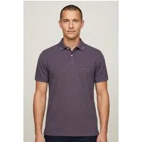Tommy Hilfiger Poloshirt 1985 SLIM POLO Markenstickerei, aus Baumwoll-Piqué