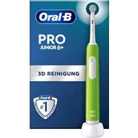 Oral-B Elektrische Zahnbürste Oral-B Pro Junior Elektrische Zahnbürste, Lila, Aufsteckbürsten: 1 St., Drucksensor