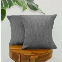 Amilian Kissenbezug Sofakissenbezüge 2er Set - Kissenbezüge für Sofa Couch Bett, (2 Stück), 40x40 cm, Hotelverschluss, weich und pflegeleicht