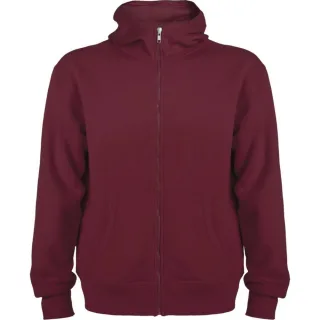 Roly - "Montblanc" Hoodie mit durchgehendem Reißverschluss für Herren (Granatrot)