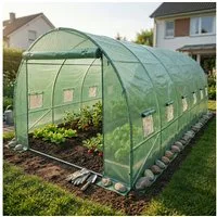 EDENIA Foliengewächshaus Großer Garten Folientunnel VERNA 3 x 6 m