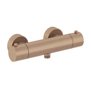 KLUDI OBJEKTA THERM Thermostat-Brausearmatur ohne Brausegarnitur Brushed Bronze 35200N138