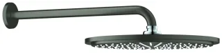 GROHE Kopfbrauseset Rainshower Cosm. 310 26066 Brausearm 380mm hard graphite geb., 26066AL0 26066AL0
