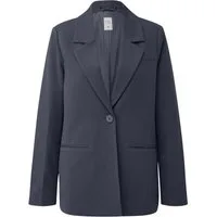 QS Jackenblazer Indoor-Blazer Blazer mit Reverskragen aus Interlockjersey