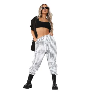 Missy Empire - "I´m So Real" Jogginghosen für Damen (Weiß)