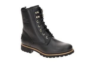 Panama Jack Fara Igloo Trav B1 Damen Winterstiefelette schwarz waterproof Lam...