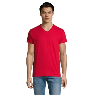 SOLS - "Imperial" T-Shirt V-Ausschnitt für Herren (Rot)