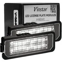 Vinstar KFZ-Ersatzleuchte LED Kennzeichenbeleuchtung E-geprüft für VW, VW GOLF 4 5 6 7 IV V VI VII /KEIN Variant