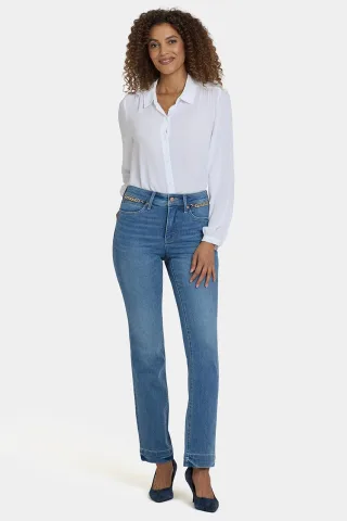 Marilyn Straight Jeans | Bastille Sea