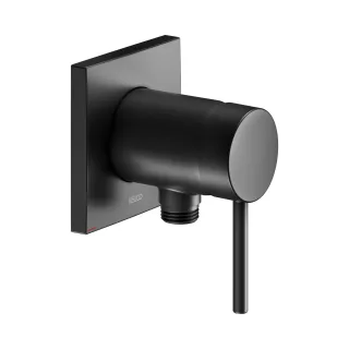 Keuco IXMO Soft Black Selection Brausearmatur Unterputz, m.Schlauchanschluss, eckig, schwarz matt 59552370202