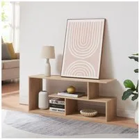 en.casa TV-Regal, »Anän« offen 100 x 30 x 42 cm Eicheoptik