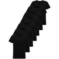 Tazzio T-Shirt E106 (Packung, 7-tlg., 7er-Pack) Herren Basic Rundhalsshirt