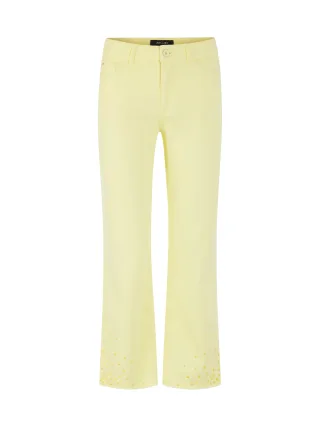 Marc Cain Collections - Jeans FORLI mit Nieten deep limonella - Gr. - 38