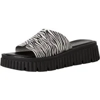 Tamaris TOUCH-IT aus Leder kein Absatz 1-27216-44 Keilpantolette TOUCH-IT