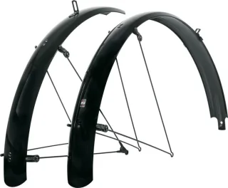 SKS Bluemels Basic Schutzblech-Set 26" schwarz-glänzend 60 mm
