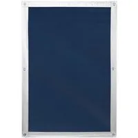 Dachfensterrollo Haftfix Hitzeschutz Abdunkelung, LICHTBLICK ORIGINAL, verdunkelnd, ohne Bohren, verspannt, Haftfix, mit Thermobeschichtung, mit Saugnapf