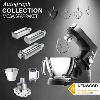 Kenwood KüchenmaschineTitanium Chef Baker Black KVC85.004BK -...