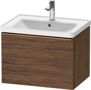 Duravit D-Neo Waschtischunterbau wandhängend Nussbaum dunkel Matt 634x452x440 mm - DE4254004210000 DE4254004210000