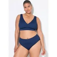 Studio Untold Bikinislip Bikini-Slip HighWaist feine Struktur Shaping