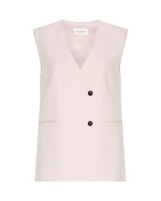 msch copenhagen - MSCHFranciska Waistcoat Lotus Melange - Gr. - XL