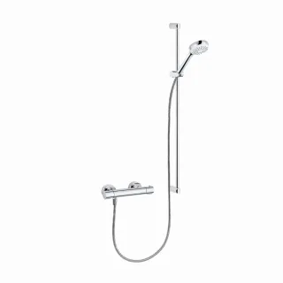 Kludi LOGO Shower-Duo 1S Wandstange L=900mm chrom, 6857805-00 6857805-00
