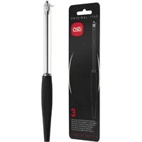 Osti Fadenschneider Käseschneider + 3 Ersatzschneiddrähte, (0-tlg), schwarz