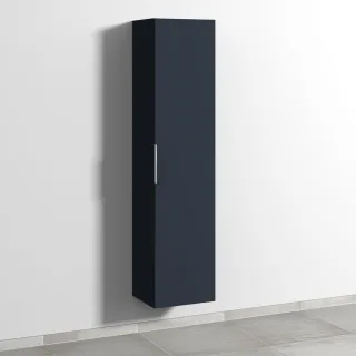 Sanipa 3way Hochschrank mit 1 Tür, Marine-Matt UP1111R