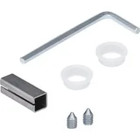 Alpertec Türbeschlag Alpertec Befestigungs-Set 8 auf 10 mm