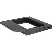 Einbaurahmen 5.25" > 2.5" schwarz