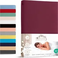 livessa Spannbettlaken Jersey Spannbettlaken Bettlaken Baumwolle weich Rundumgummi, Jersey, Gummizug: Rundumgummizug, In 9 Größen und vielen Farben erhältlich aus 100% Baumwolle