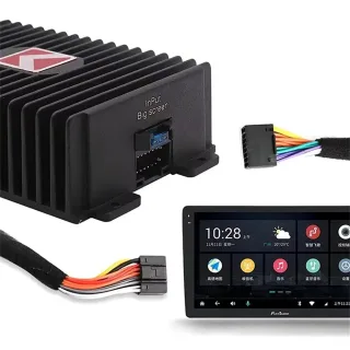 Car DSP Amplifier Hi-Fi Booster Audio Digital Sound Processors 4*80W for Android Speaker Subwoofer Power Car Radio Stere