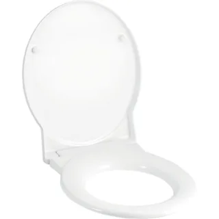 Geberit WC-Sitz Joly 571010, mit Deckel, ohne Absenkautomatik, 571010000, weiss 571010000