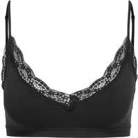 ONLY Bralette ONLVICKY LACE SCOOP NECK BRALETTE ACC Materialmix